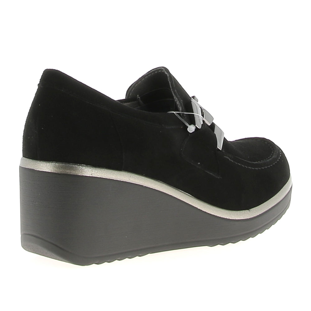 Mocassino Pitillos Donna - Nero