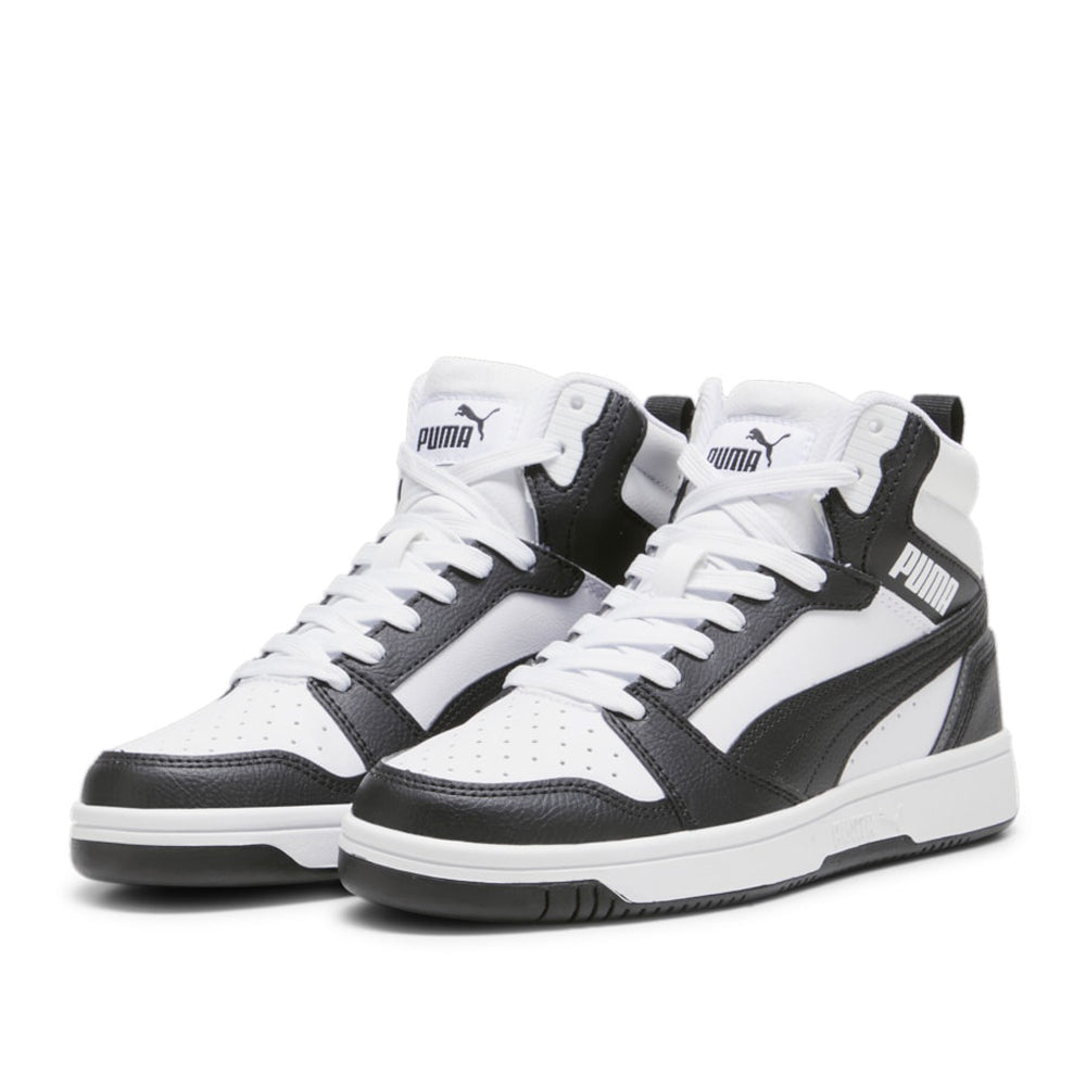 Sneakers Puma Rebound V6 Mid jr Bambino - Bianco