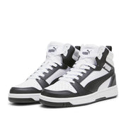 Sneakers Puma Rebound V6 Mid jr Bambino - Bianco