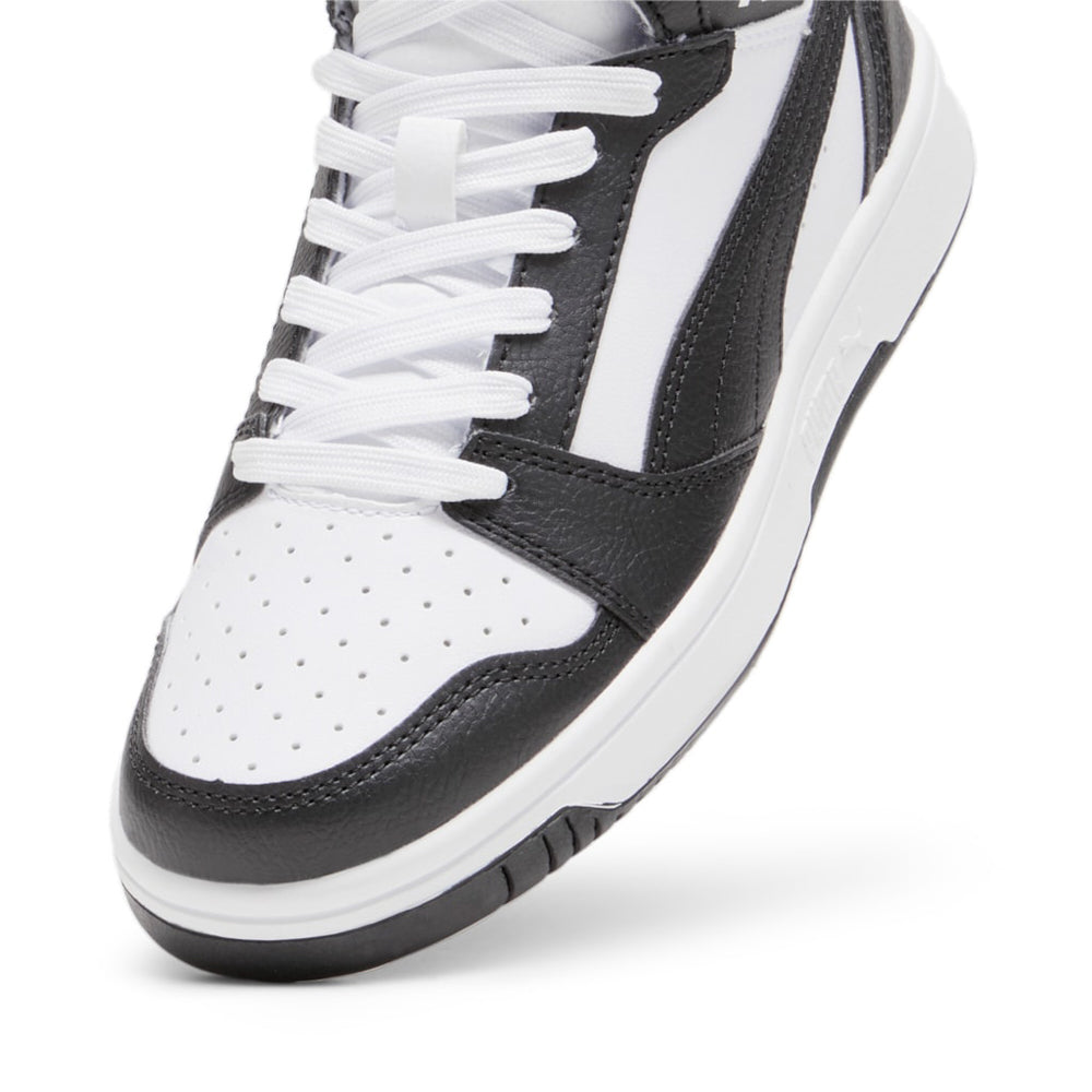 Sneakers Puma Rebound V6 Mid jr Bambino - Bianco