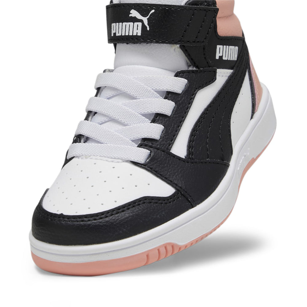 Sneakers Puma Rebound V6 Mid Ac+ ps Unisex Bambino - Bianco