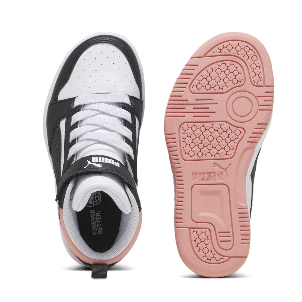 Sneakers Puma Rebound V6 Mid Ac+ ps Unisex Bambino - Bianco