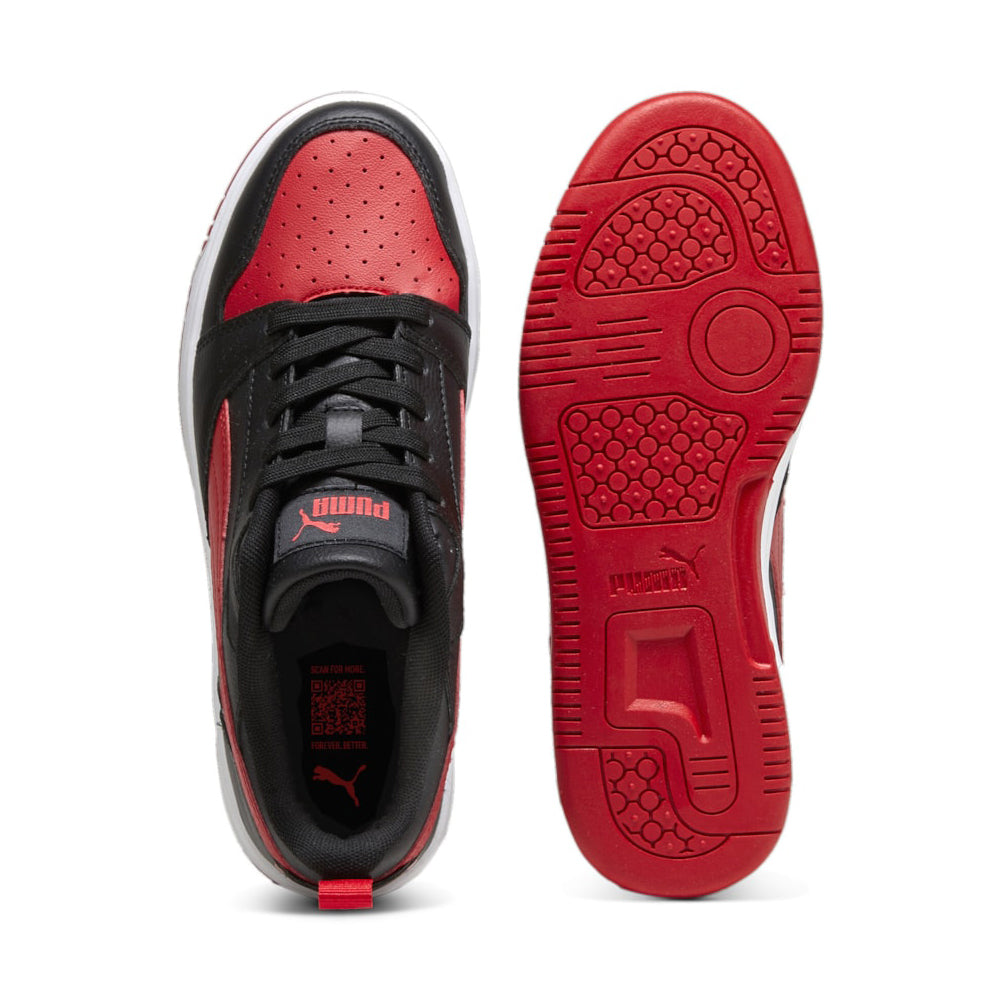 Sneakers Puma Rebound V6 Lo jr Bambino - Nero