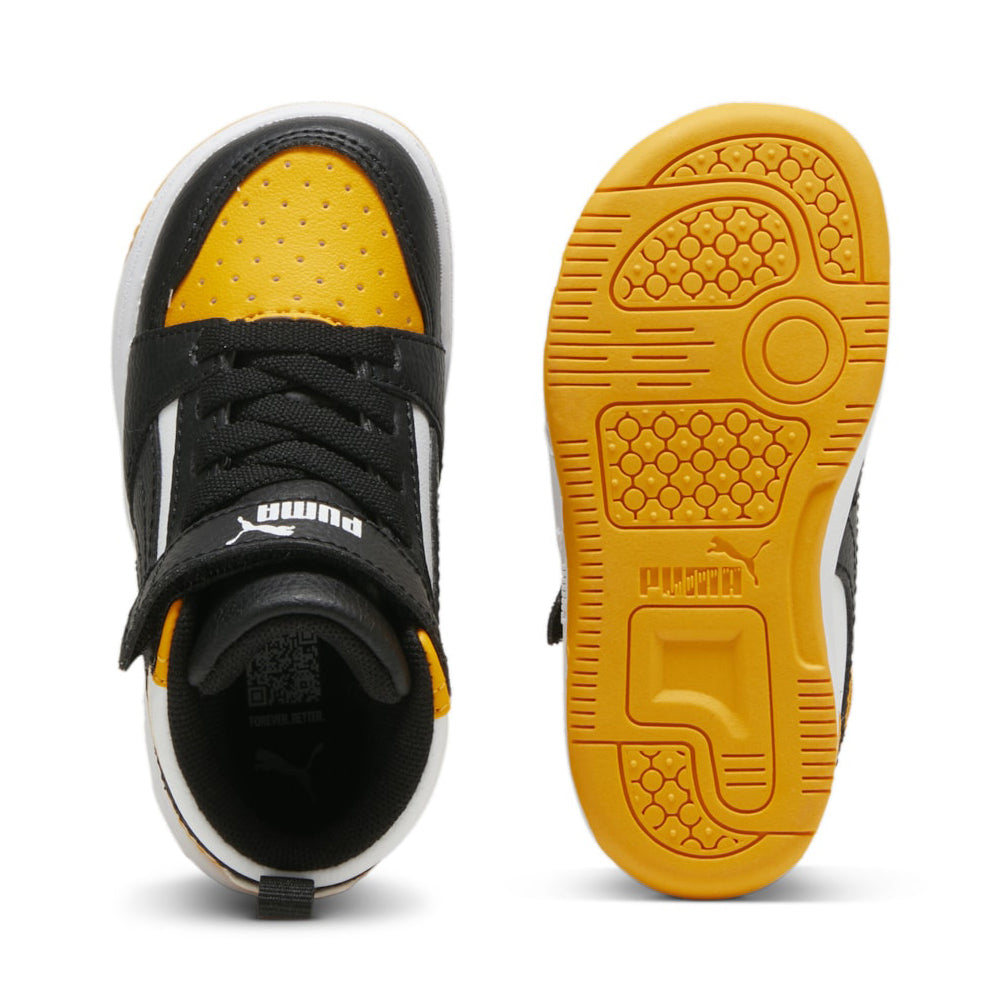 Sneakers Puma Rebound V6 Mid Ac+ Inf Bimbo - Bianco