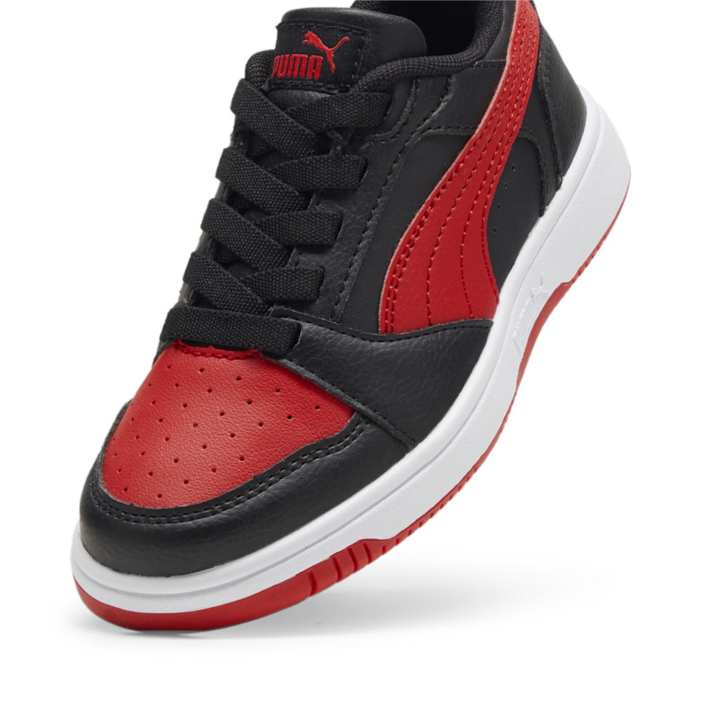 Sneakers Puma Rebound V6 Lo Ac ps Bambino - Nero