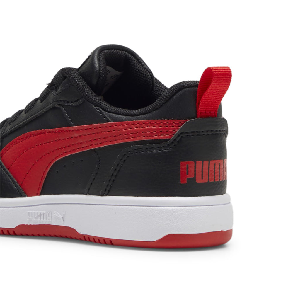 Sneakers Puma Rebound V6 Lo Ac ps Bambino - Nero