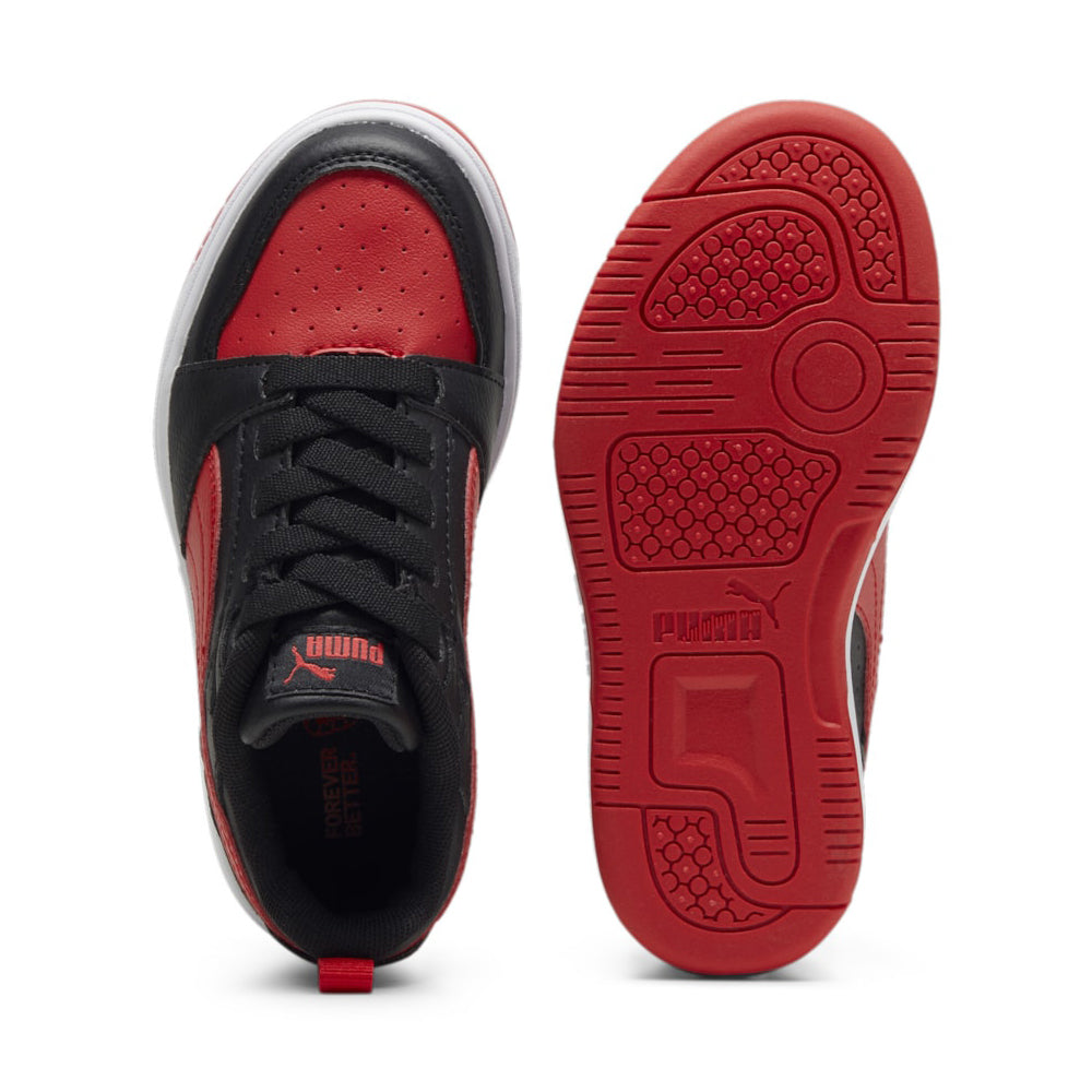 Sneakers Puma Rebound V6 Lo Ac ps Bambino - Nero