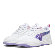 Sneakers Puma Rebound V6 Lo Bouncy Sky Ac ps Bambina - Bianco