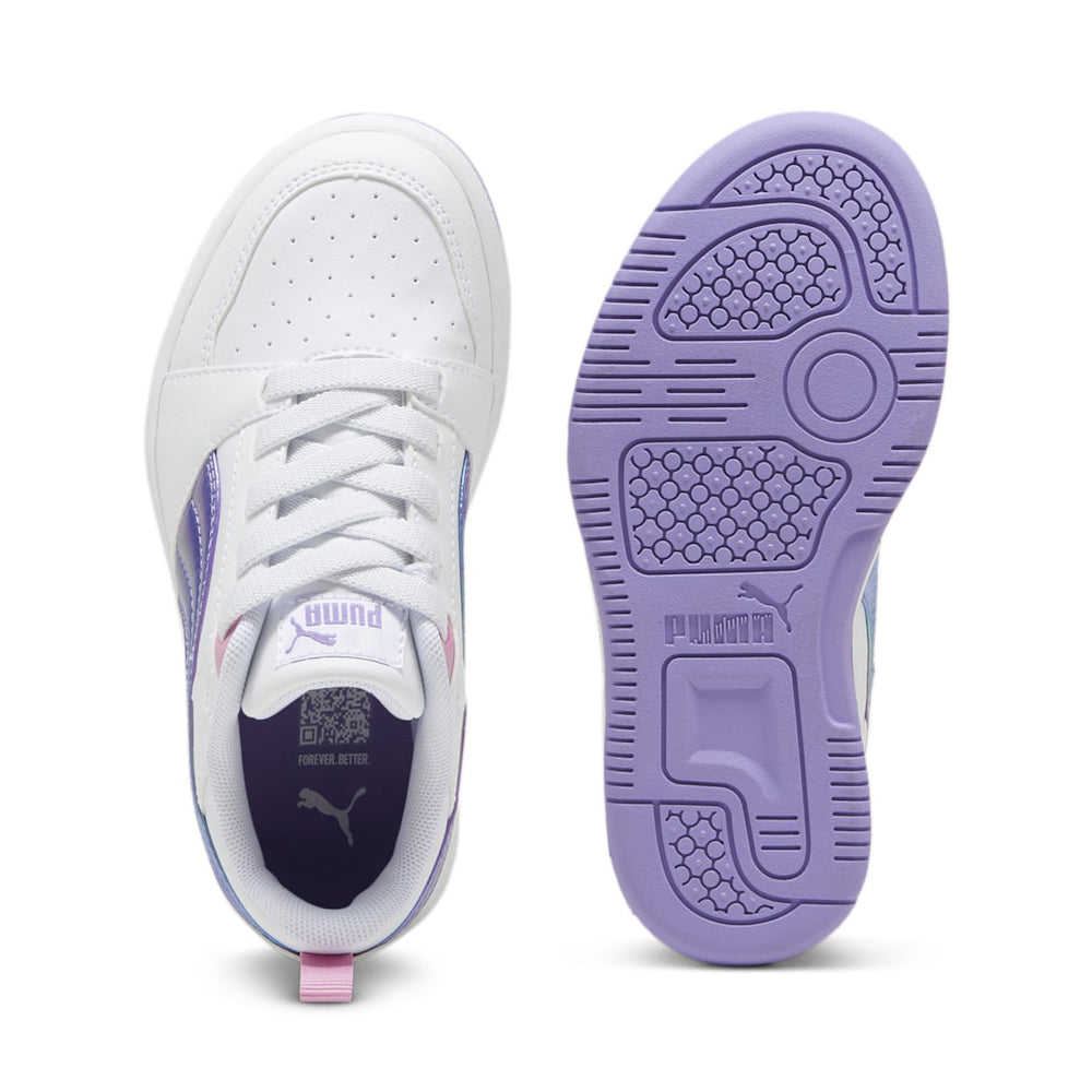 Sneakers Puma Rebound V6 Lo Bouncy Sky Ac ps Bambina - Bianco