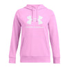 Felpa under armour donna - rosa