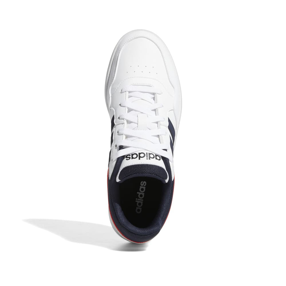 Sneakers Adidas Hoops 3.0 Uomo - Bianco