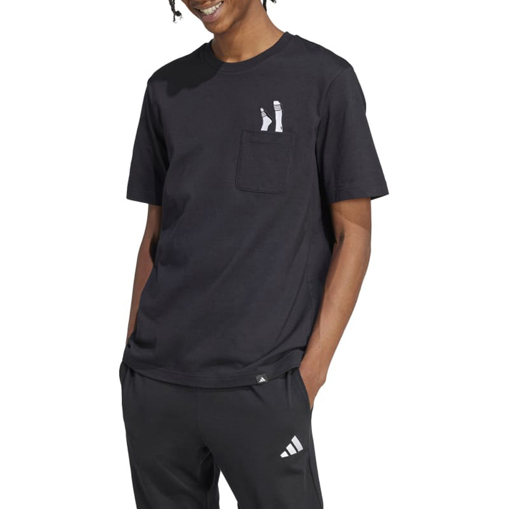 T-Shirt Adidas Uomo - Nero