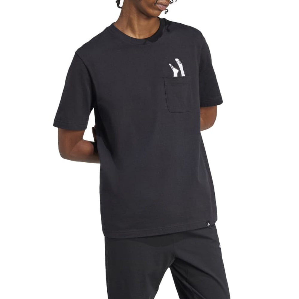 T-Shirt Adidas Uomo - Nero
