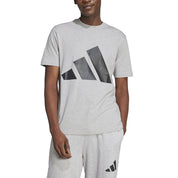 T-Shirt Adidas Uomo - Grigio
