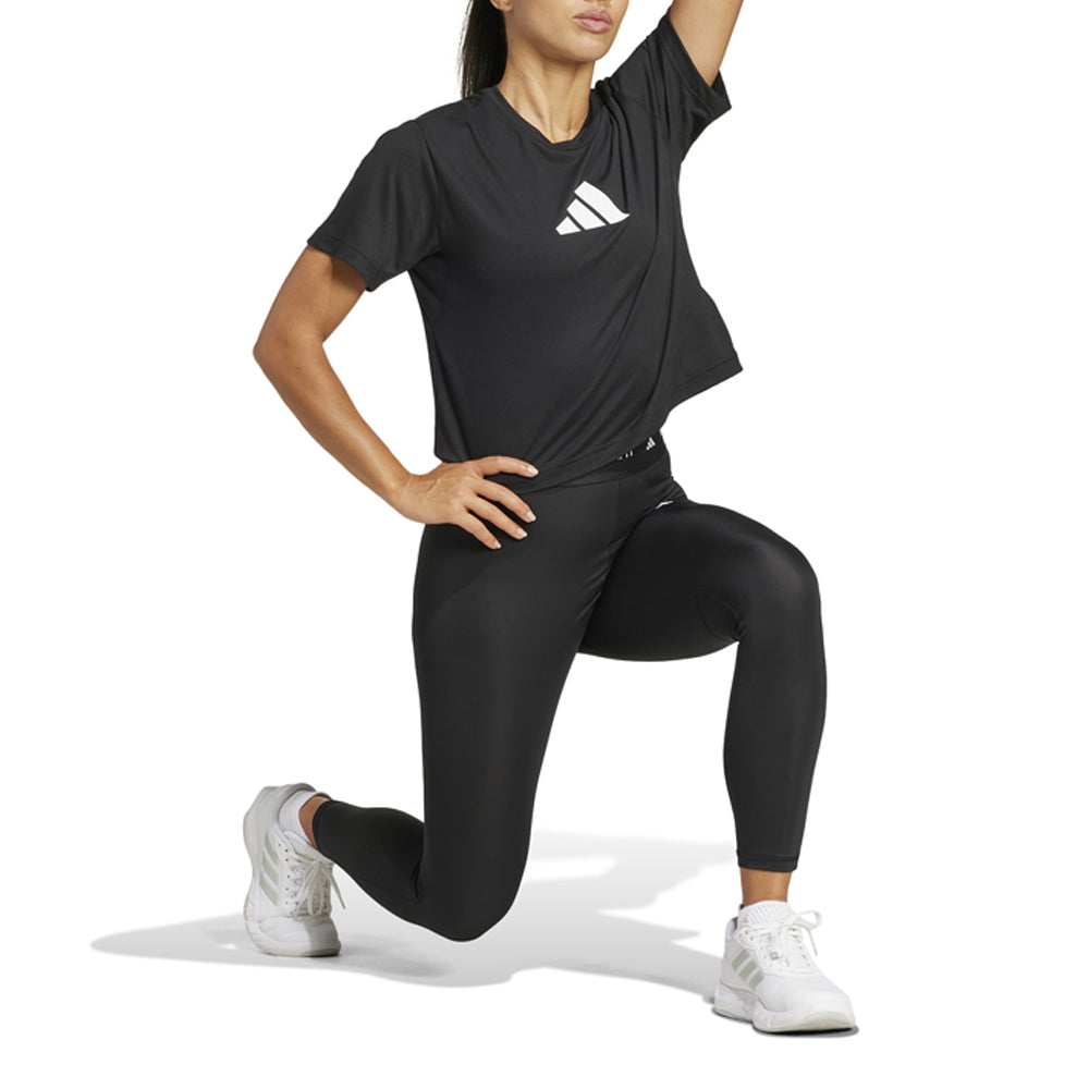 T-Shirt Adidas Donna - Nero