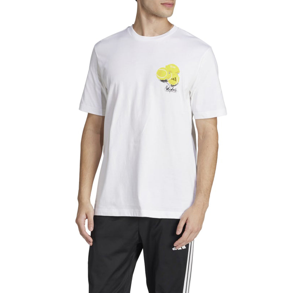 T-Shirt Adidas Uomo - Bianco