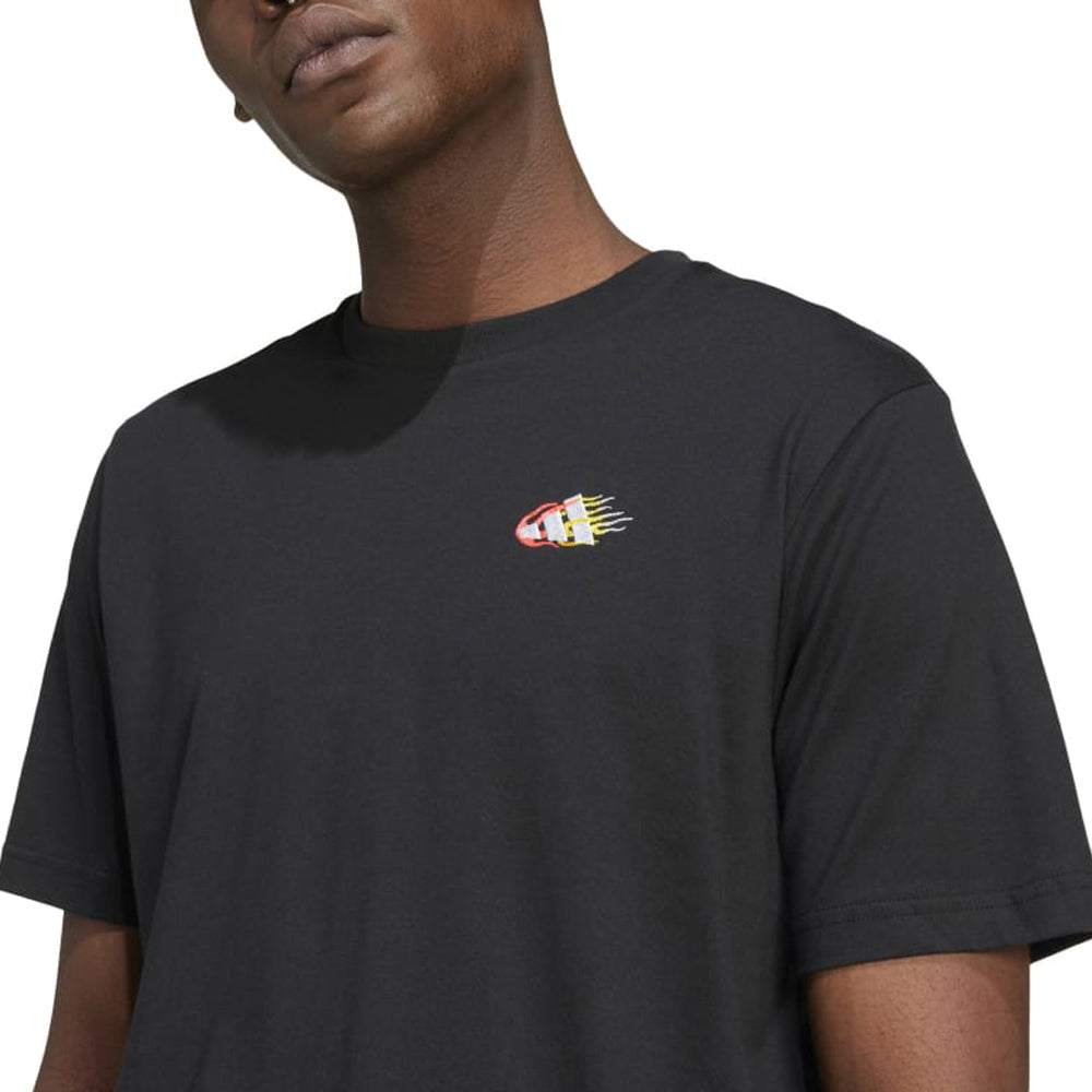 T-Shirt Adidas Uomo - Nero