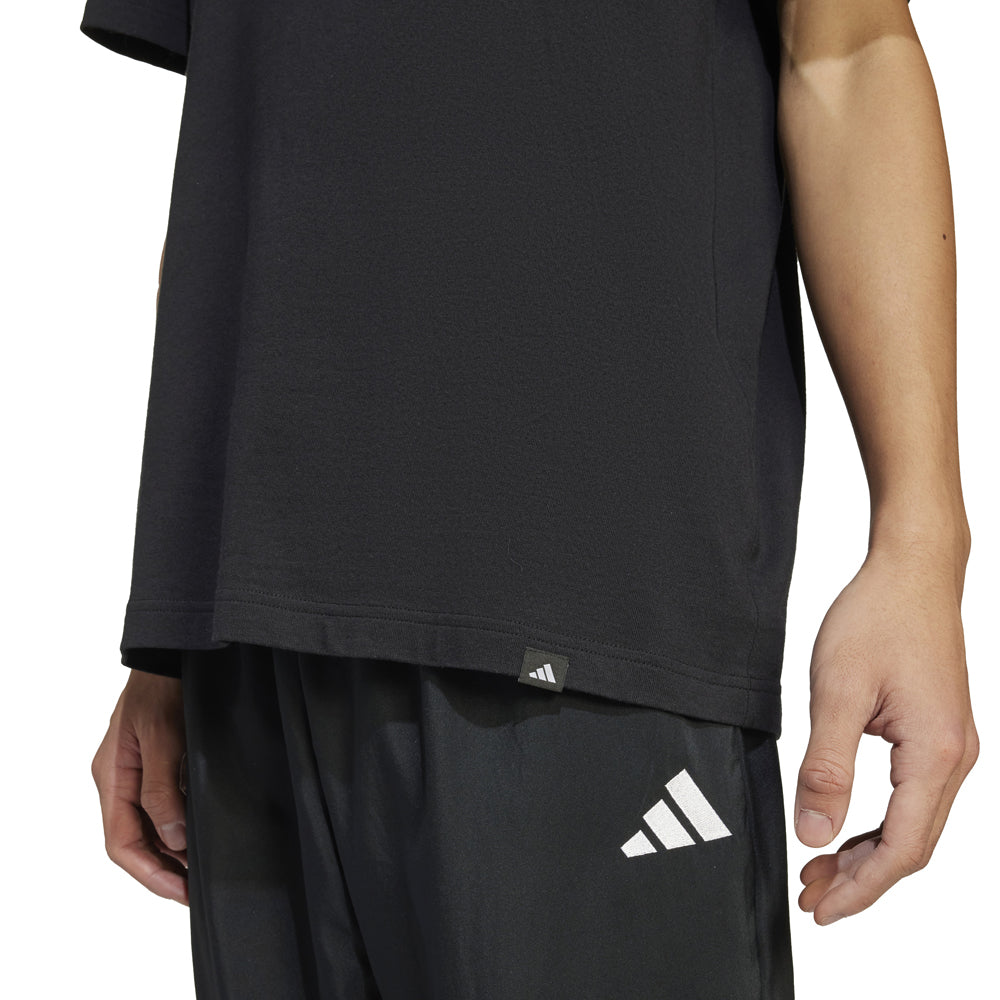 T-Shirt Adidas Uomo - Nero