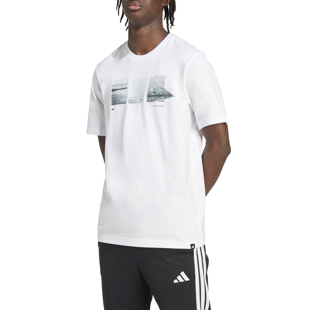 T-Shirt Adidas Uomo - Bianco