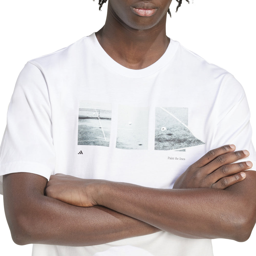 T-Shirt Adidas Uomo - Bianco