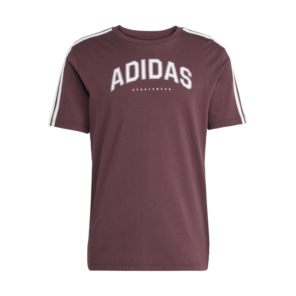 T-Shirt Adidas Uomo - Bordeaux
