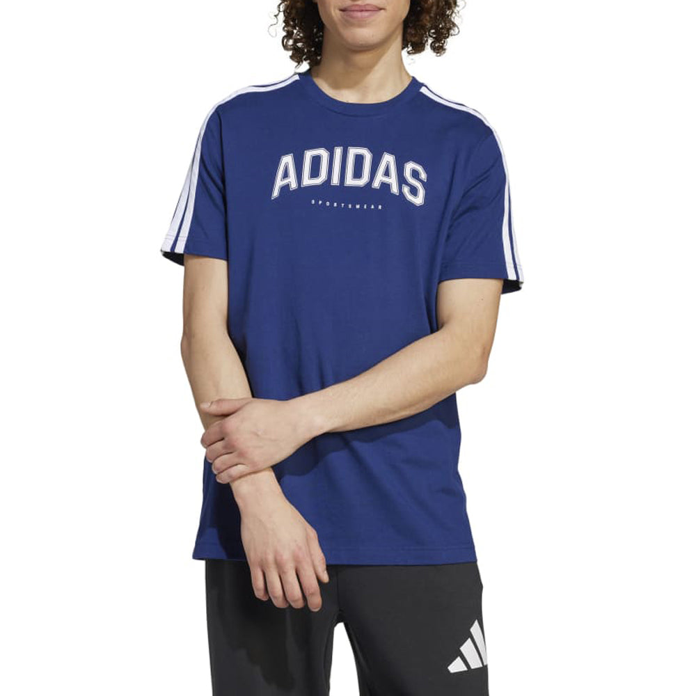 T-Shirt Adidas Uomo - Blu