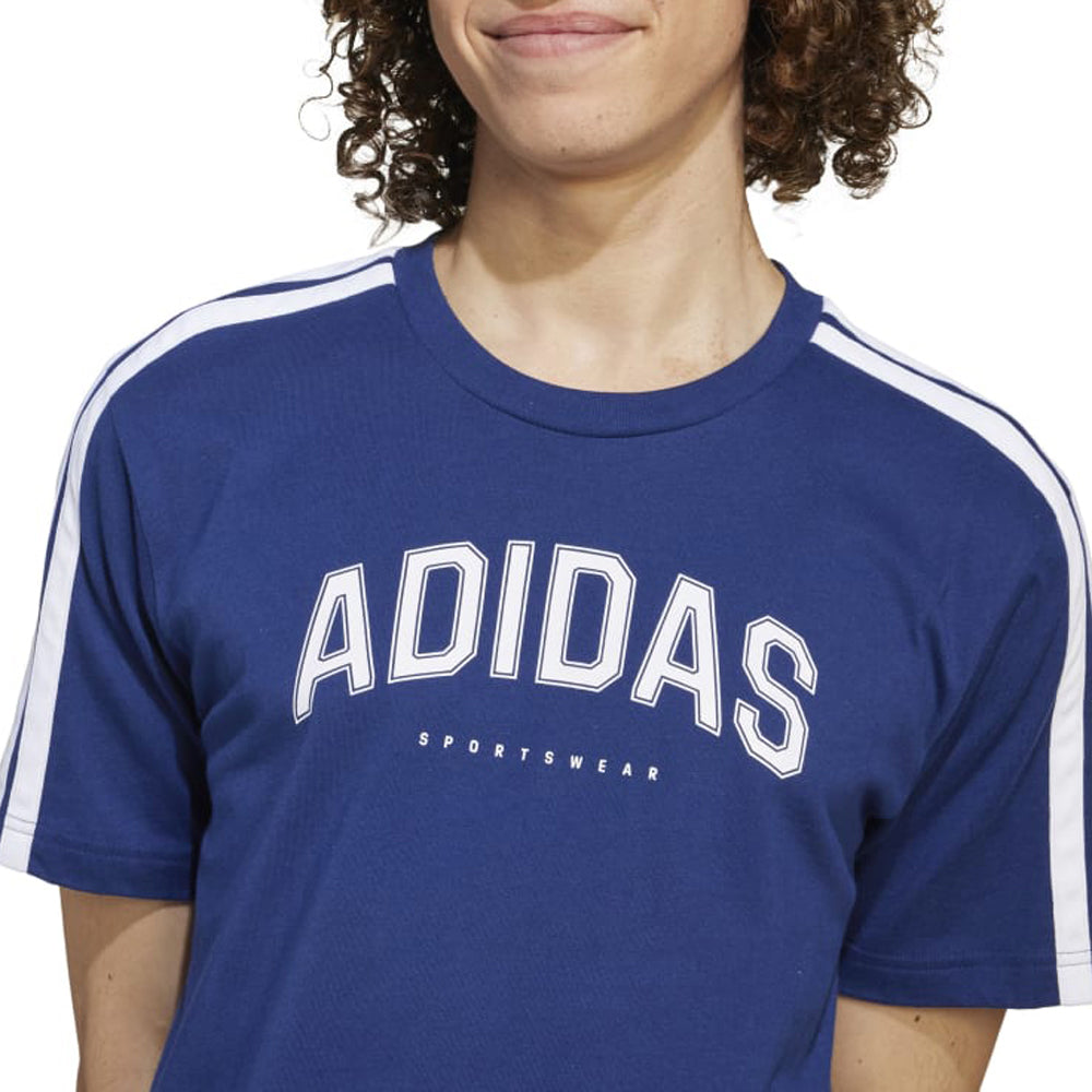 T-Shirt Adidas Uomo - Blu