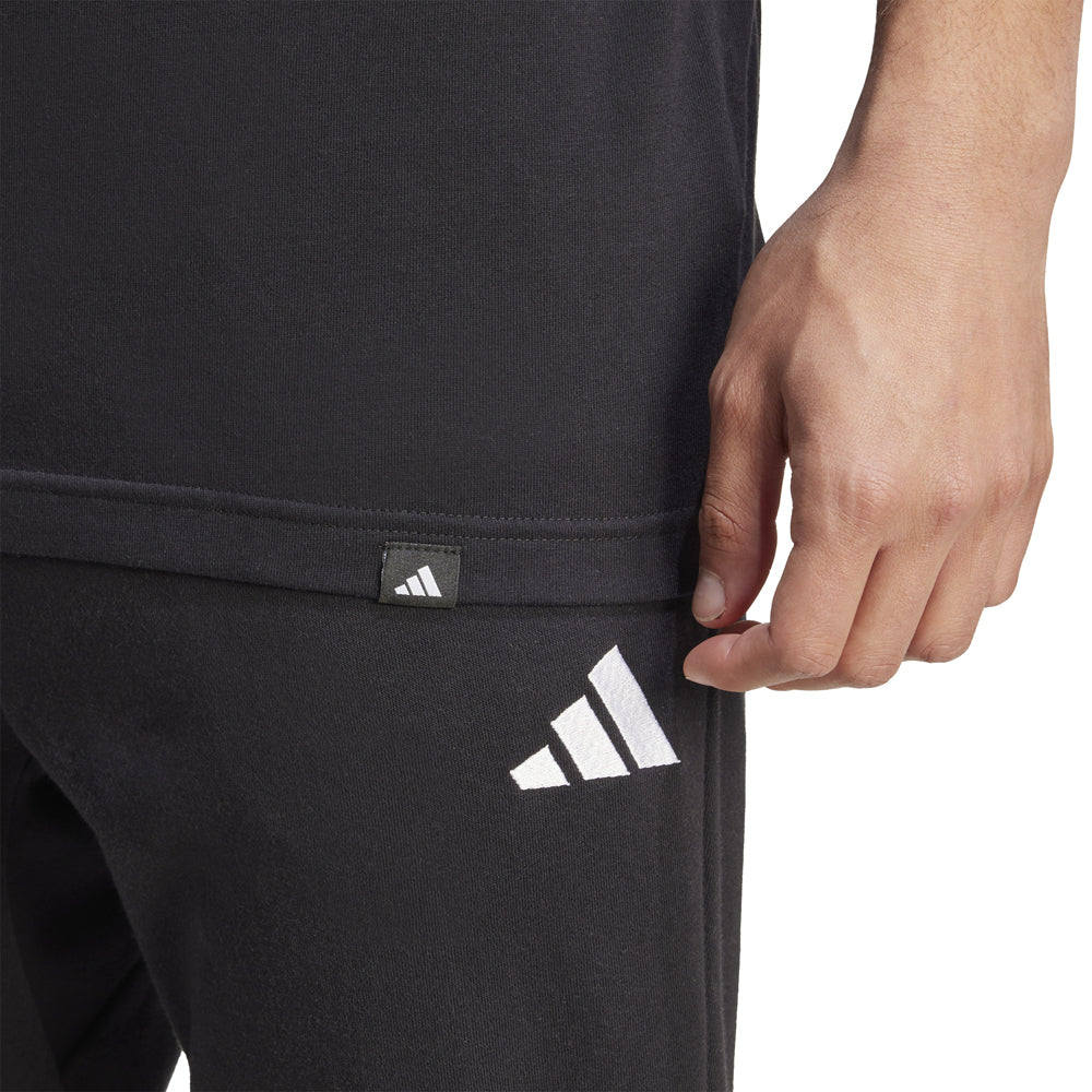 T-Shirt Adidas Uomo - Nero
