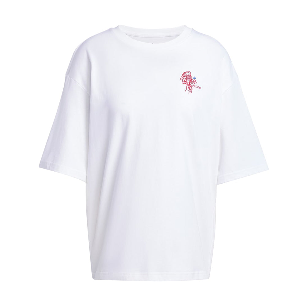 T-Shirt Adidas Donna - Bianco