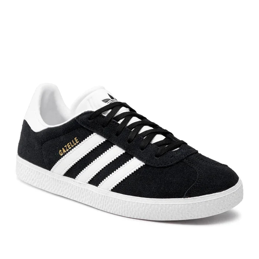 Sneakers Adidas Originals Gazelle J Unisex Ragazzo - Nero
