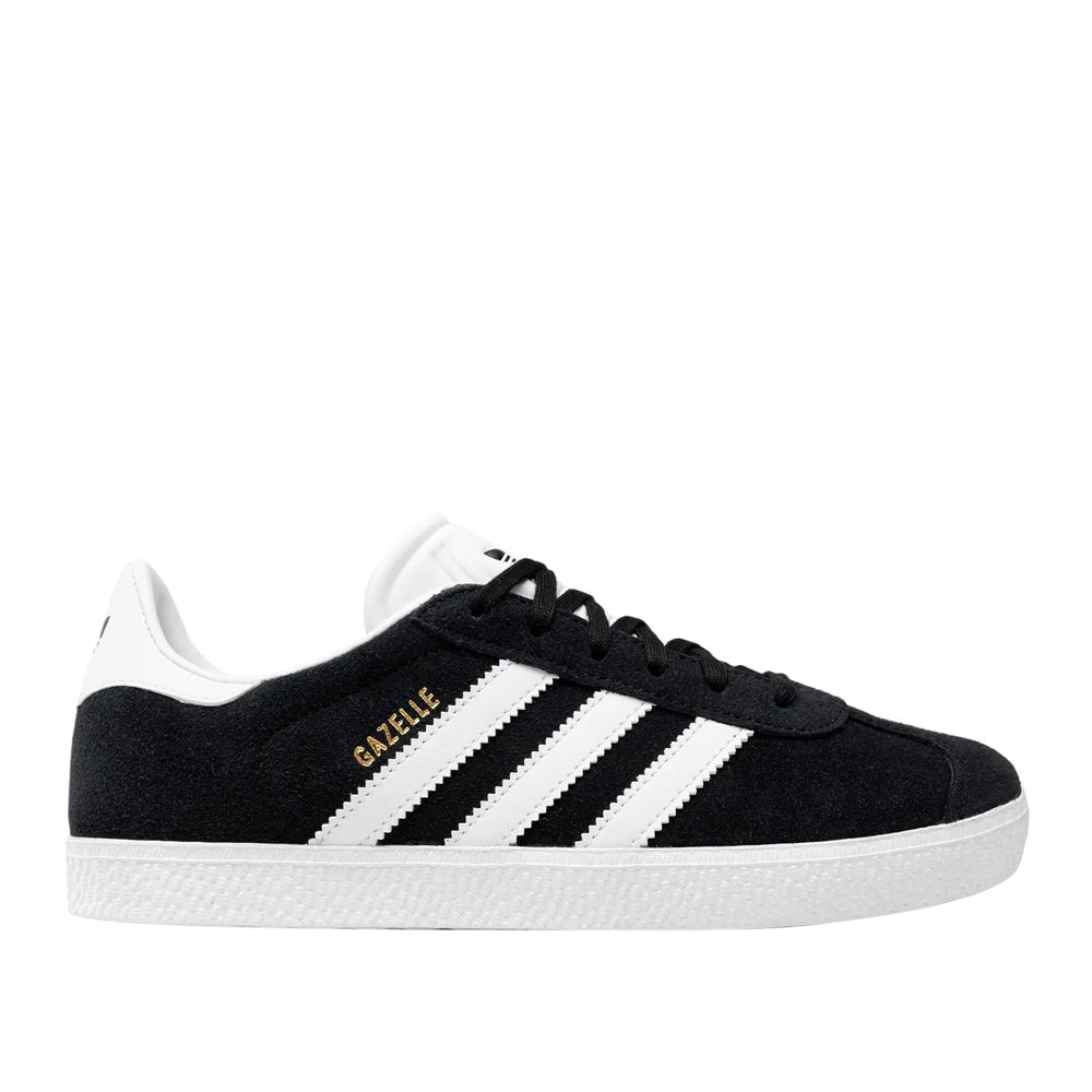 Sneakers Adidas Originals Gazelle J Unisex Ragazzo - Nero