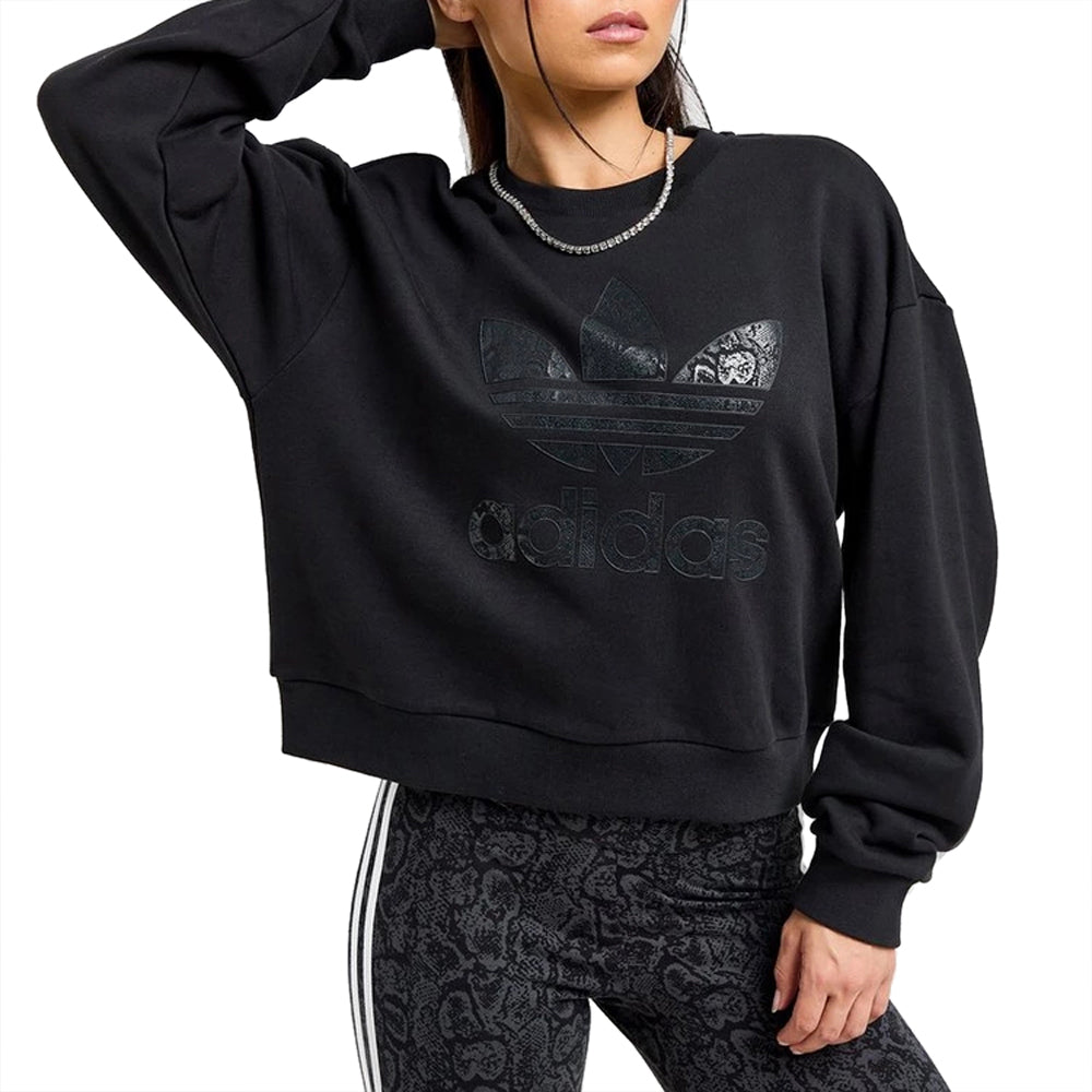 Felpa Adidas Originals Donna - Nero