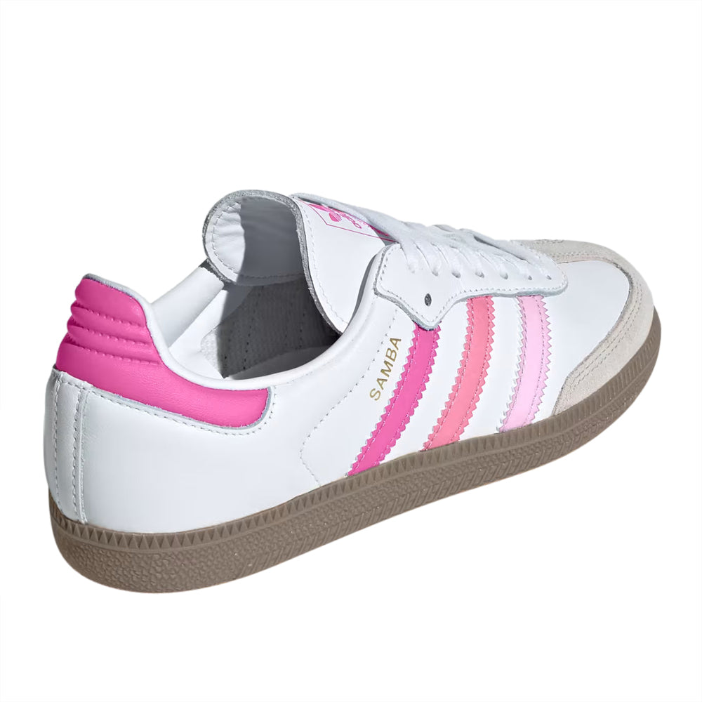 Sneakers Adidas Originals Samba Og J Unisex Ragazzo - Bianco