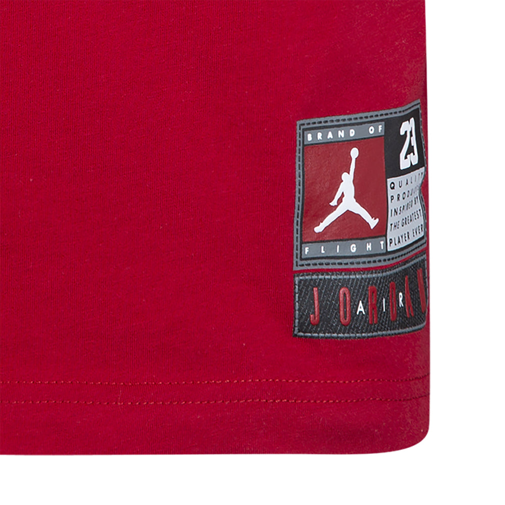 T-Shirt Air Jordan Unisex Ragazzo - Rosso