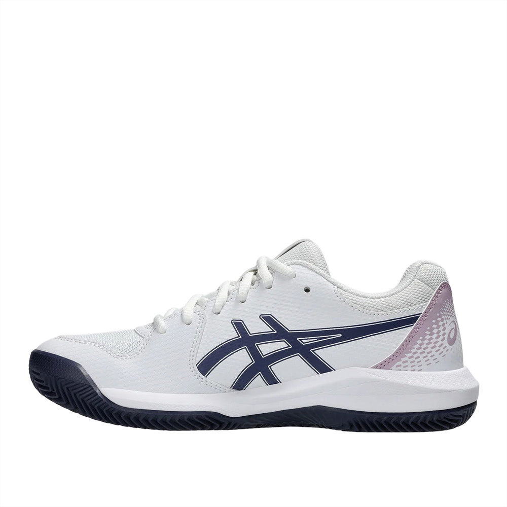 Scarpa Tennis Asics GeL-Dedicate 8 Clay Donna - Bianco