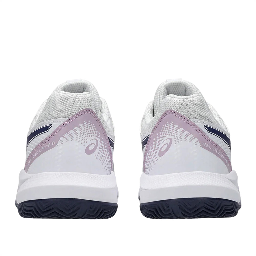 Scarpa Tennis Asics GeL-Dedicate 8 Clay Donna - Bianco