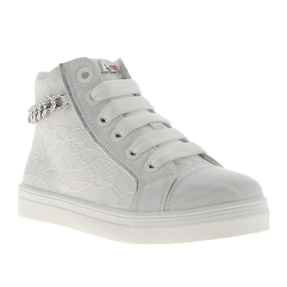 Sneakers Asso Butter Bambina - Bianco