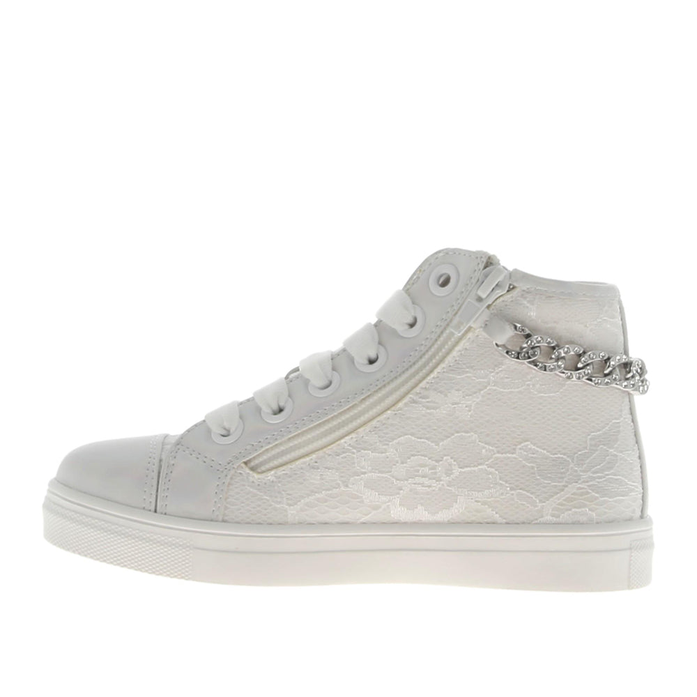 Sneakers Asso Butter Bambina - Bianco