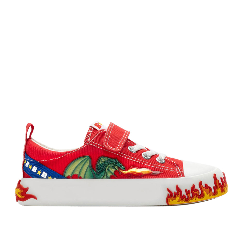 Sneakers Bull Boys Dragon 3 Bambino - Rosso