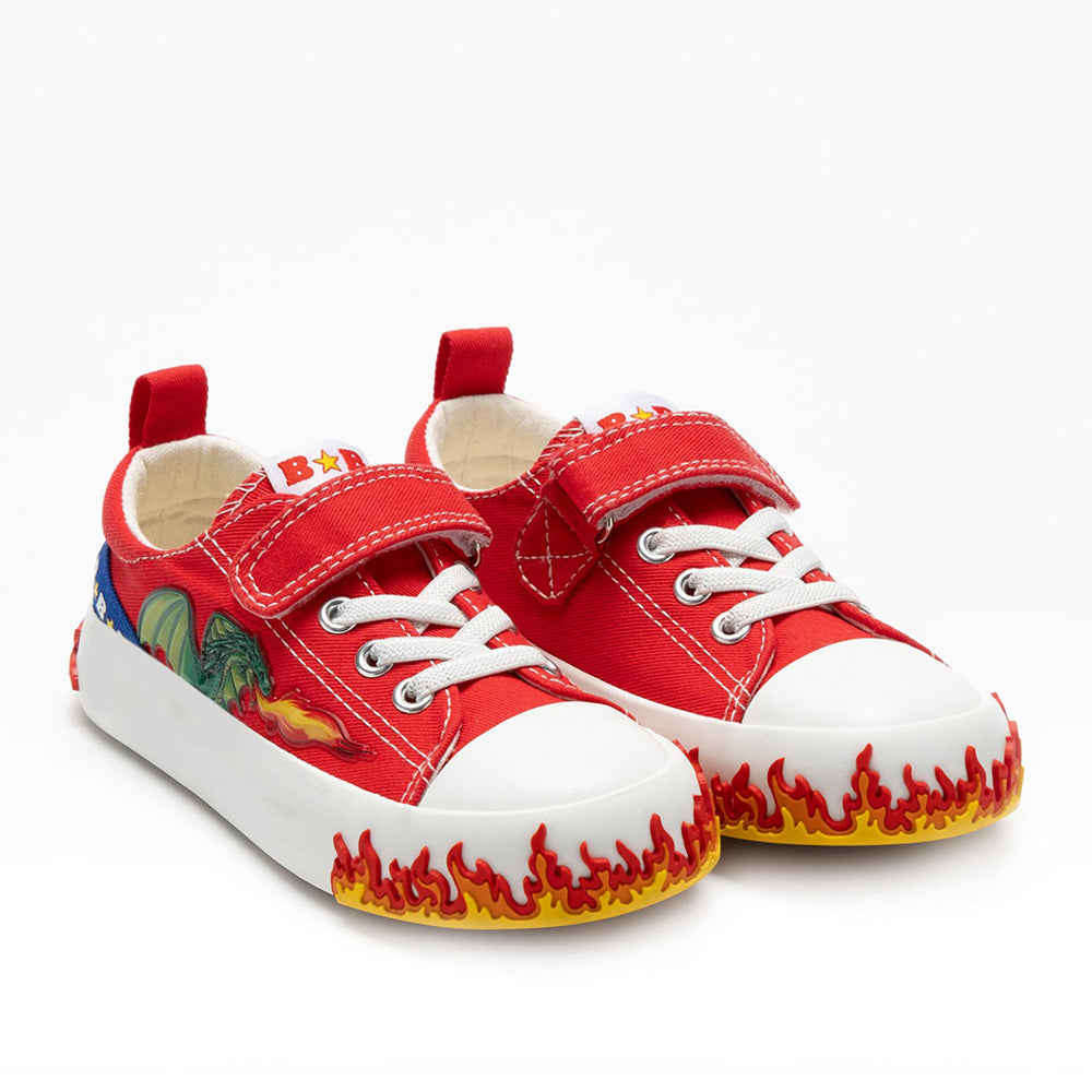 Sneakers Bull Boys Dragon 3 Bambino - Rosso