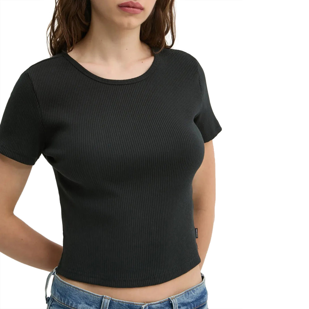T-Shirt Converse Donna - Nero