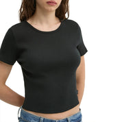 T-Shirt Converse Donna - Nero