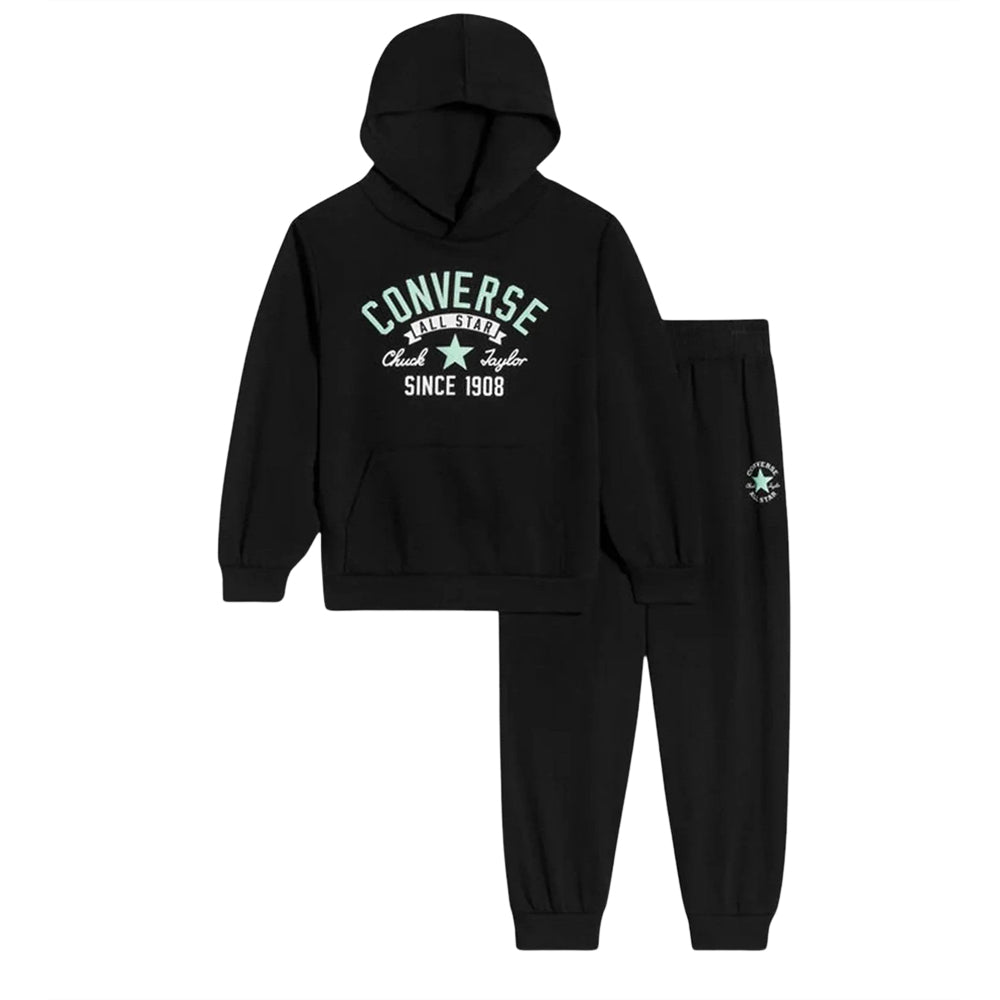 Completo Converse Unisex Ragazzo - Nero