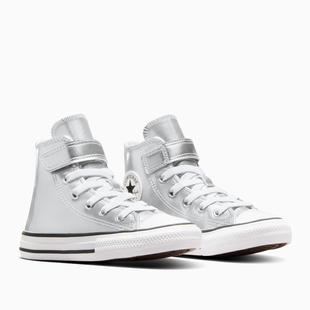 Sneakers Converse Ctas 1v hi Bambina - Argento
