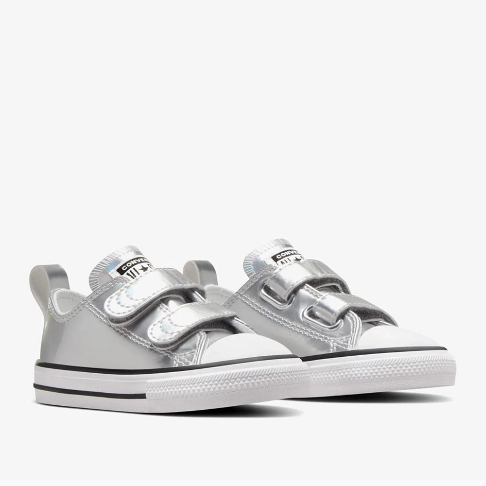 Sneakers Converse Ctas 2v ox Bimba - Argento