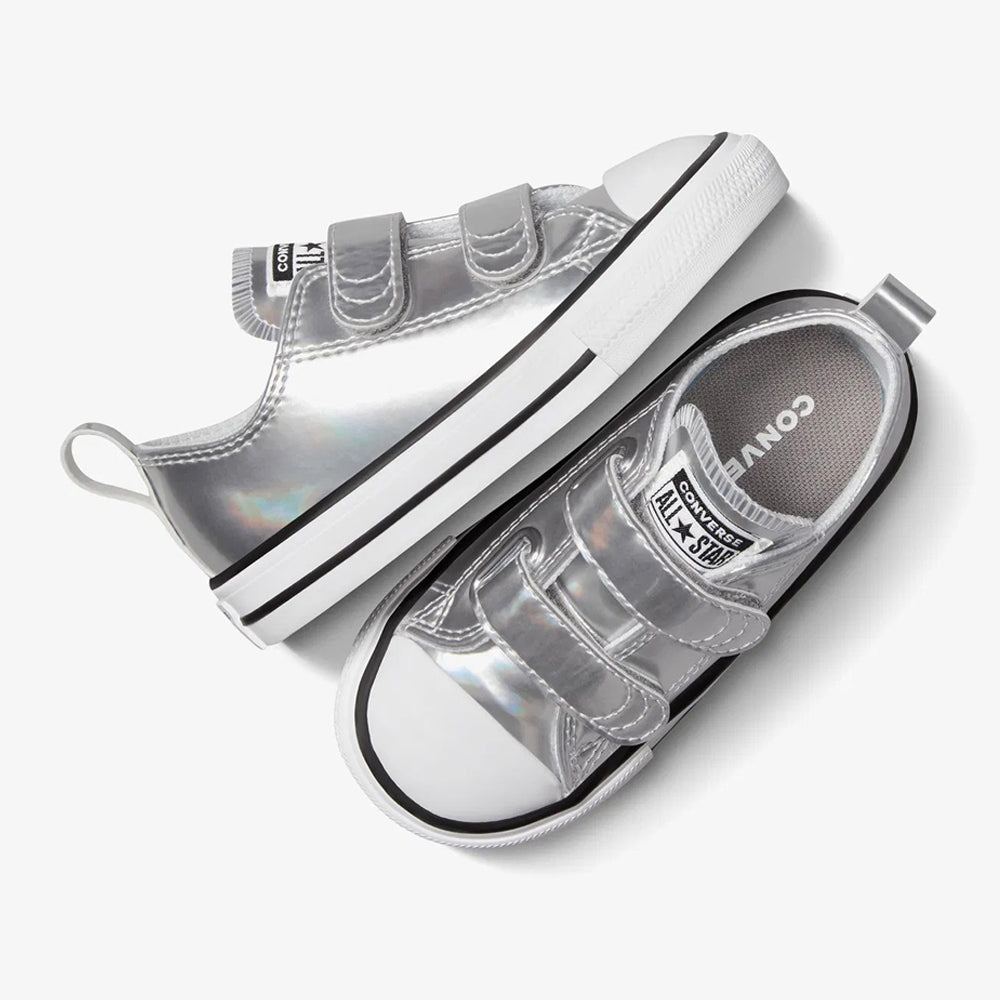 Sneakers Converse Ctas 2v ox Bimba - Argento