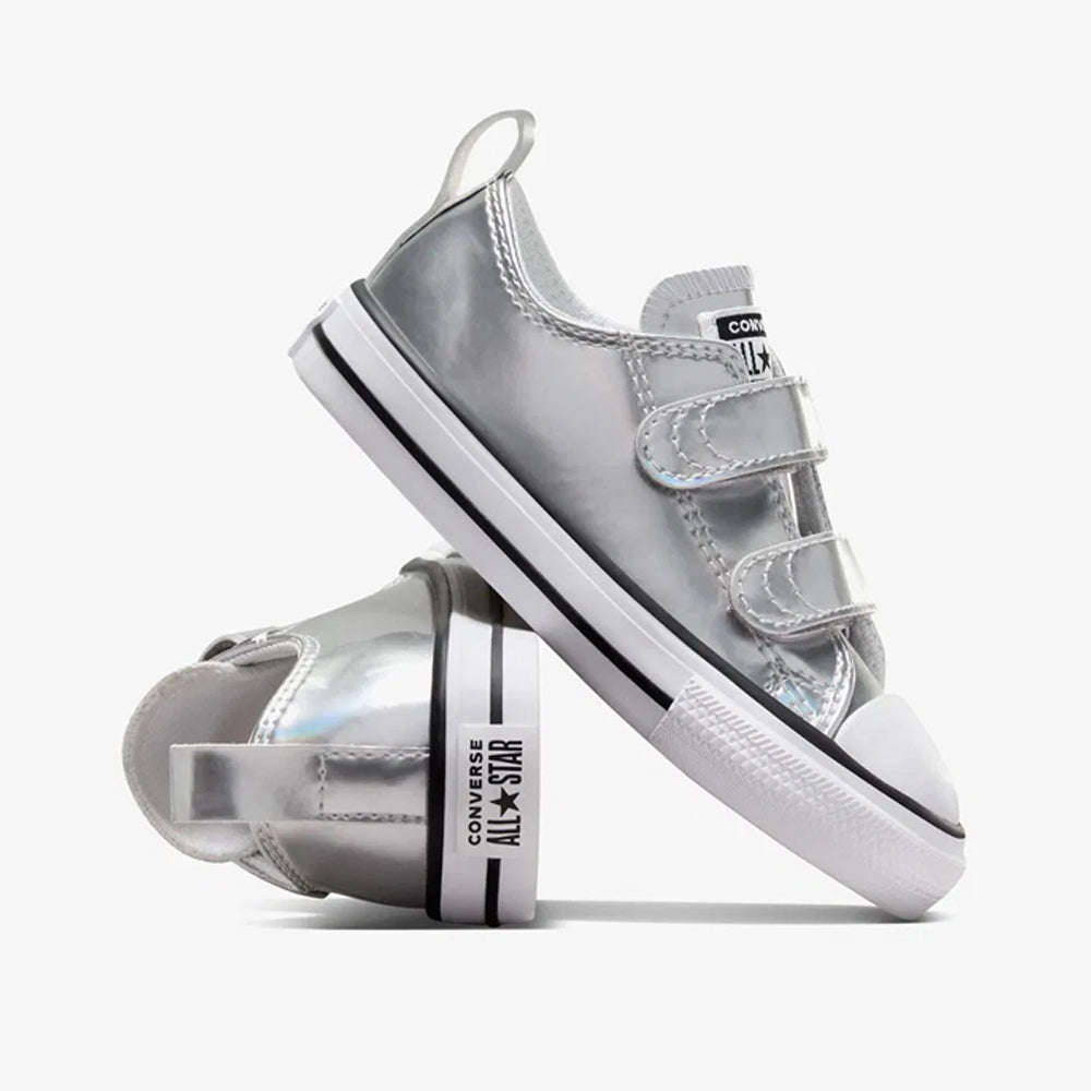 Sneakers Converse Ctas 2v ox Bimba - Argento