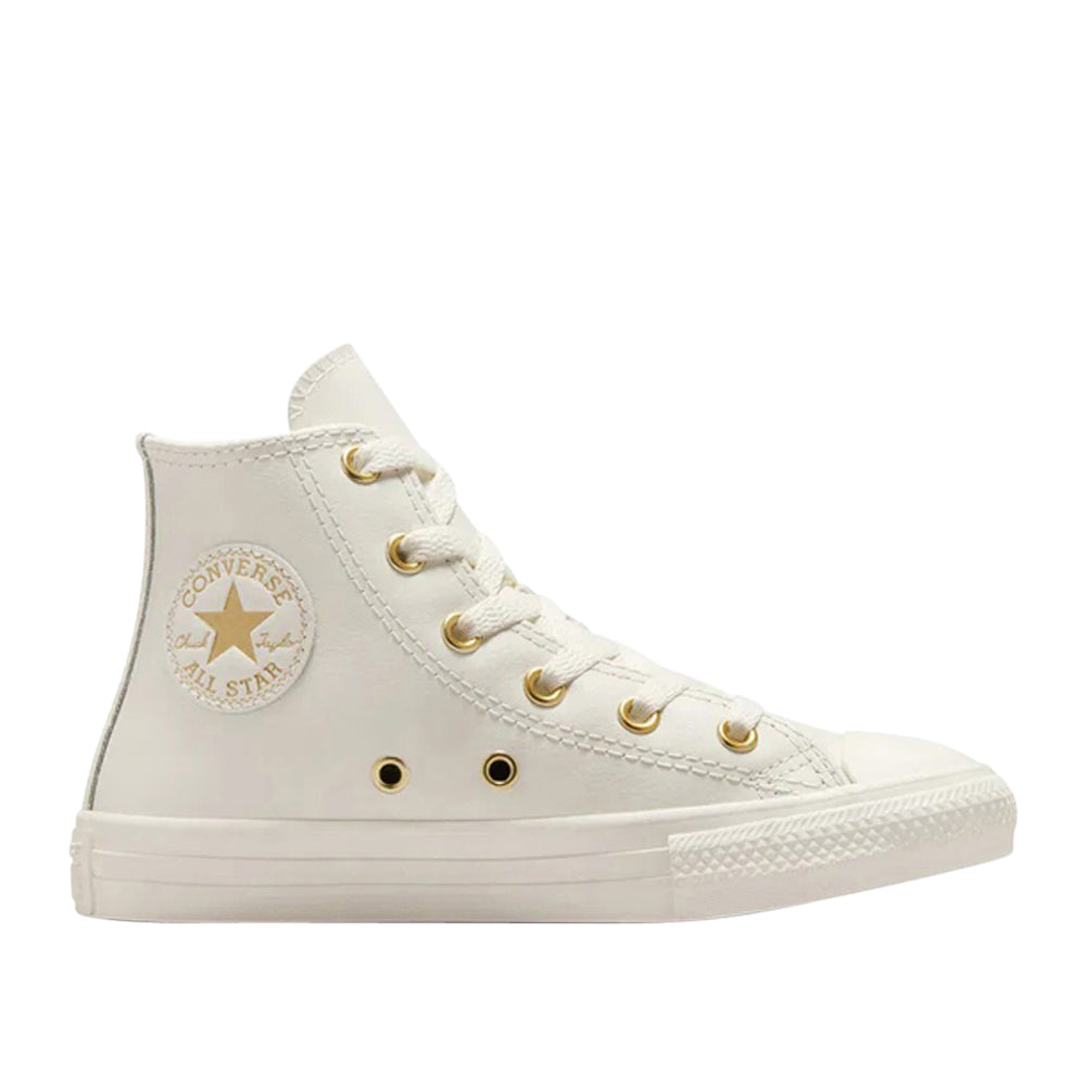 Sneakers Converse Ctas hi Bambina - Crema
