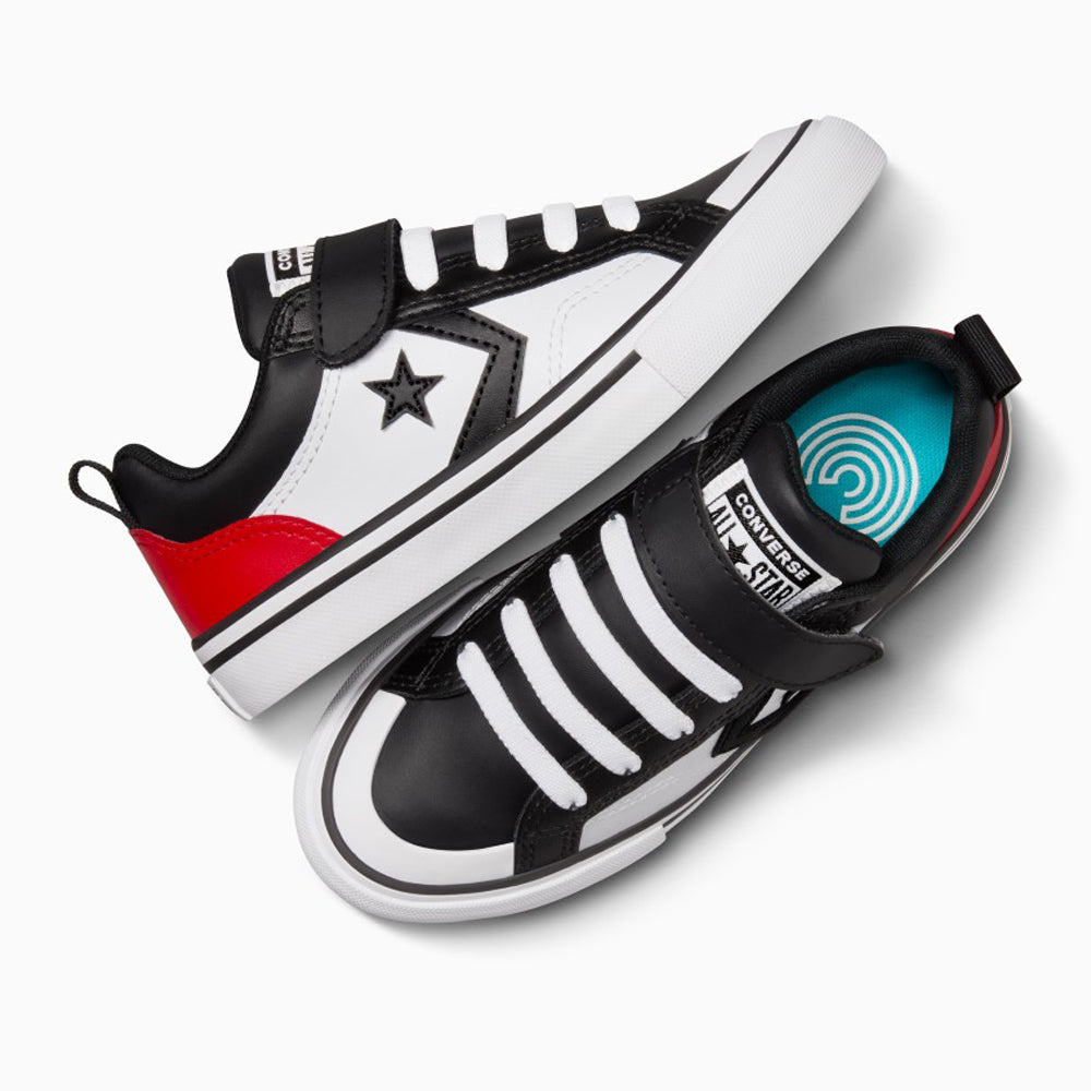 Sneakers Converse Pro Blaze Strap ox Bambino - Nero