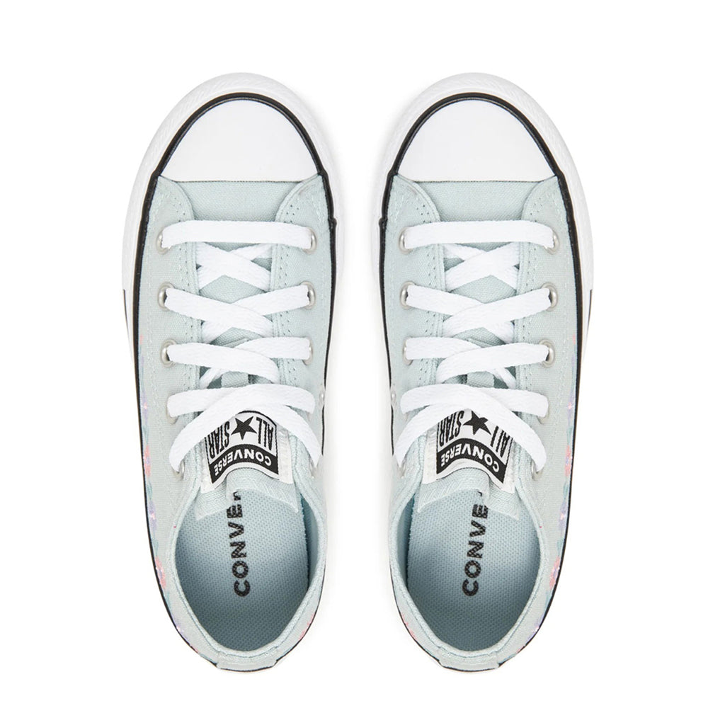 Sneakers Converse Ctas ox Bambino - Verde